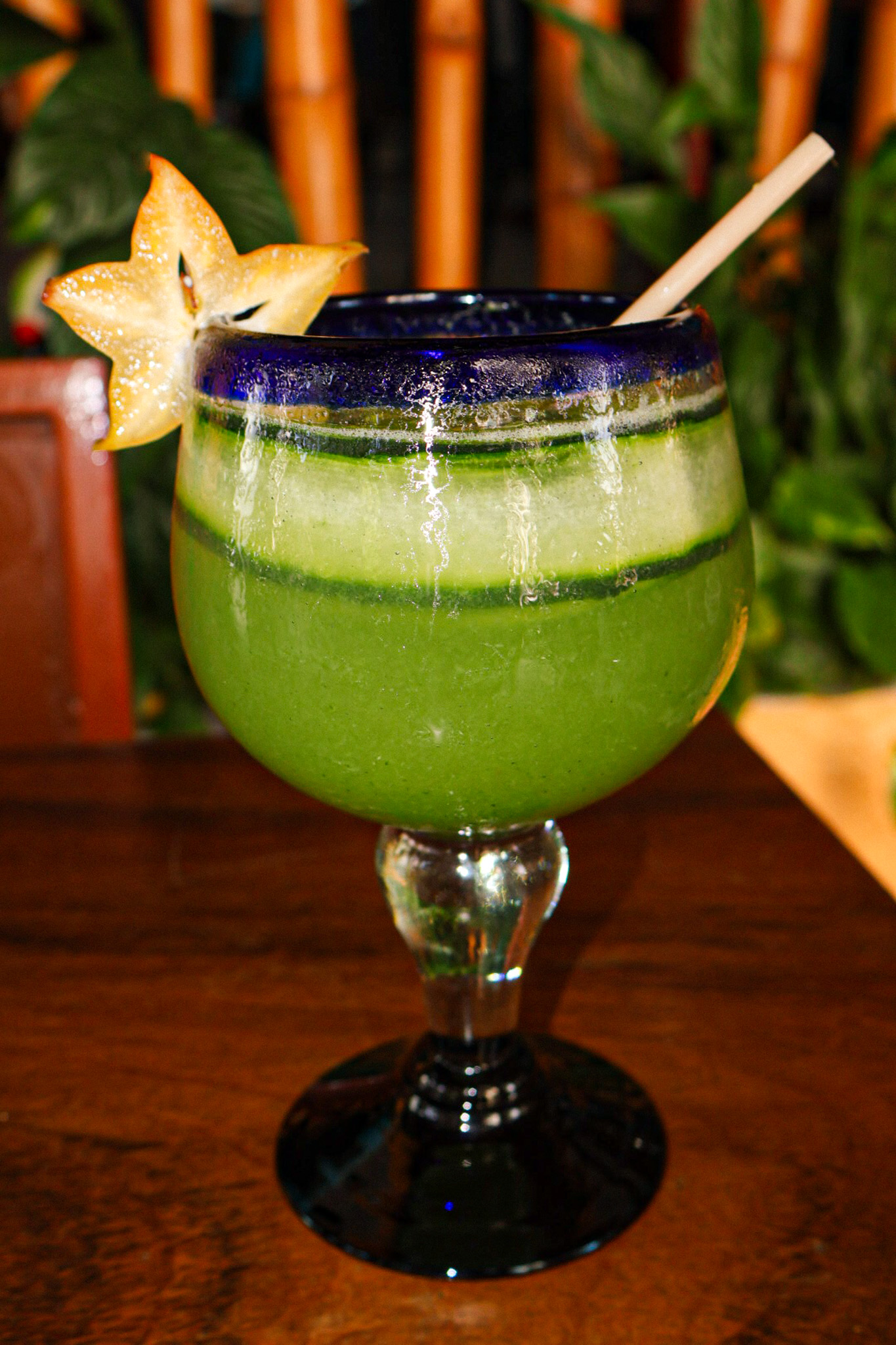 Bebida refrescante con fruta