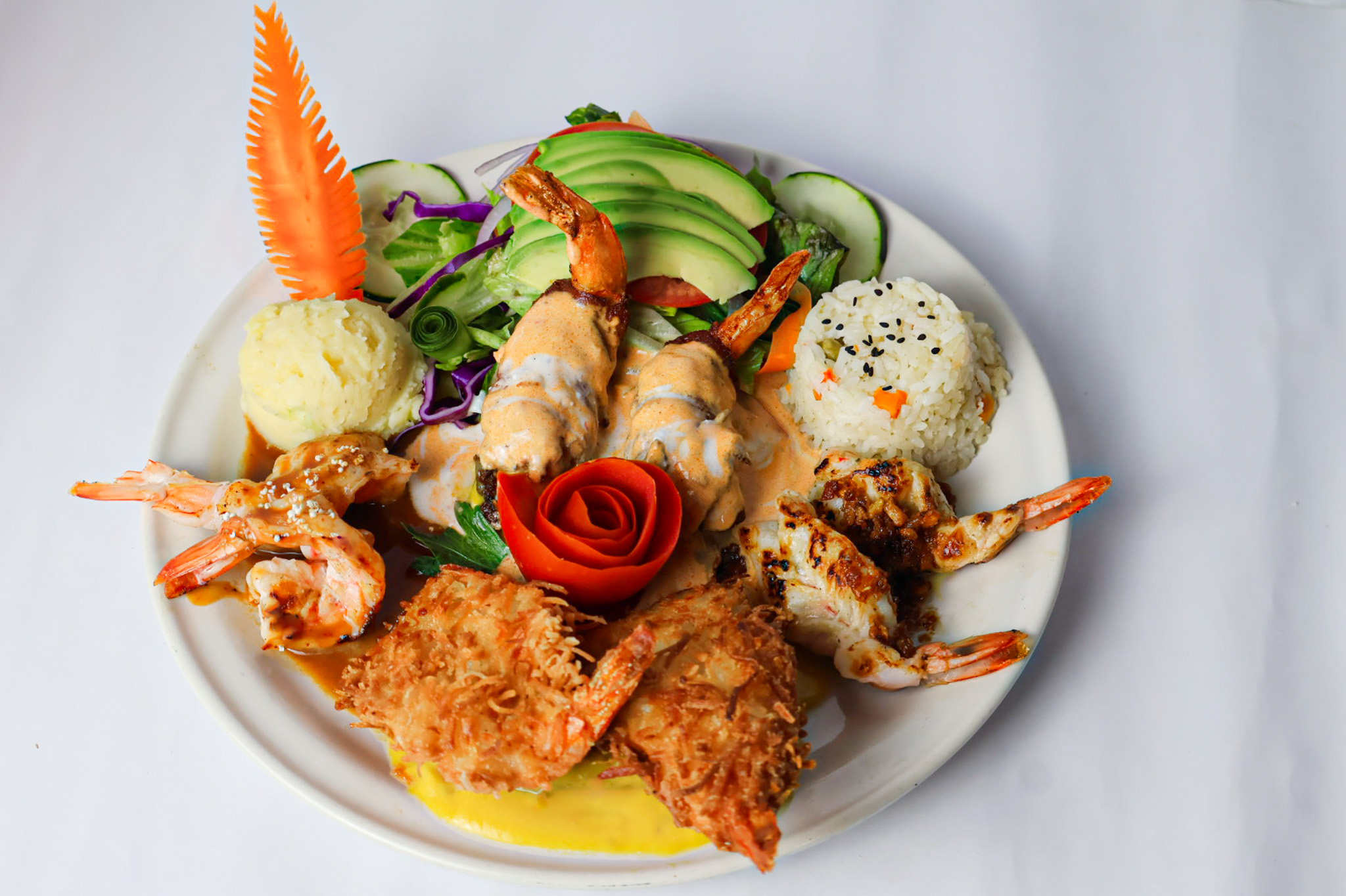 Platillo de mariscos Tiburón de la Costa 6