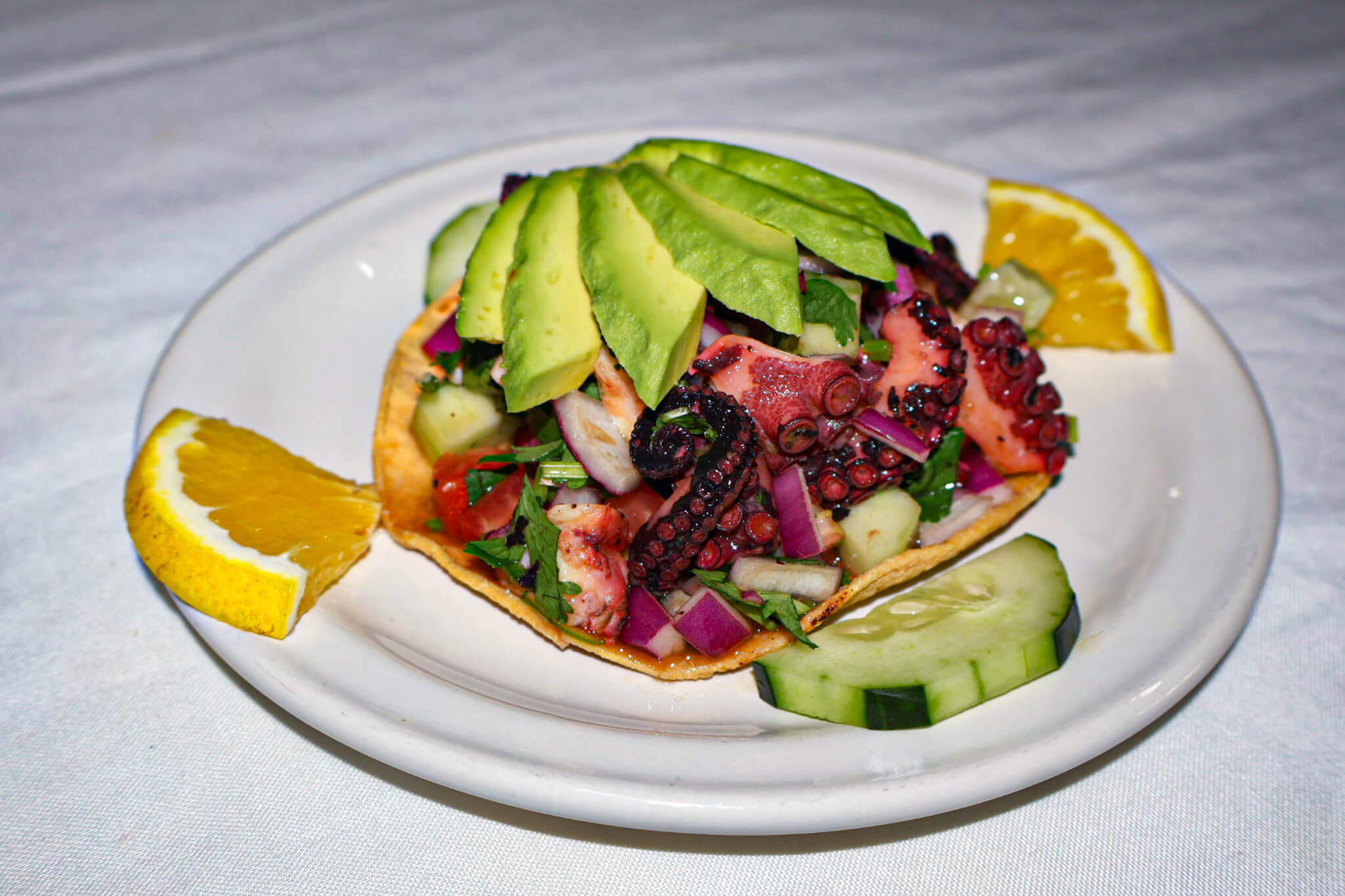 Platillo de mariscos Tiburón de la Costa 12