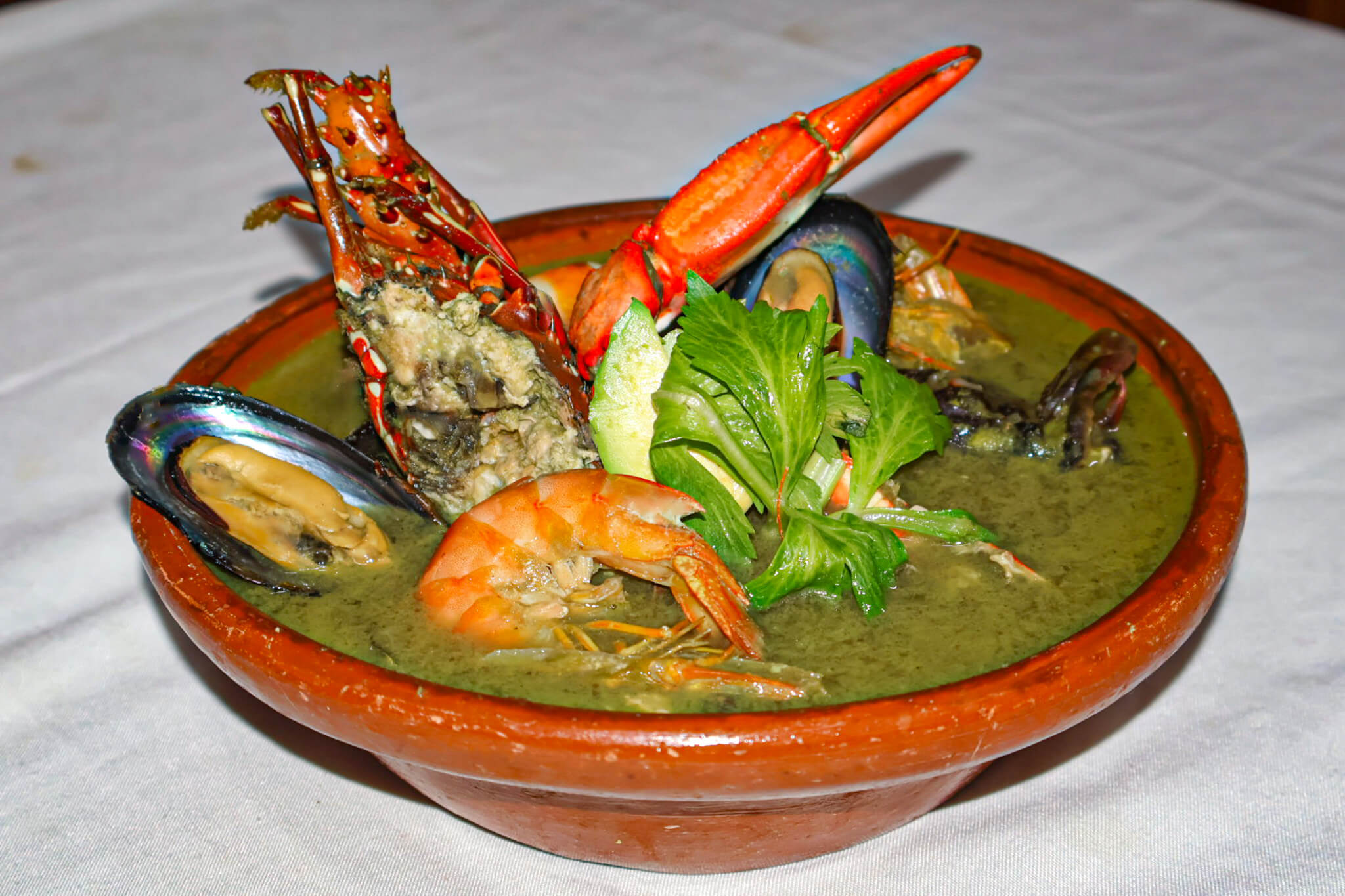 Platillo de mariscos Tiburón de la Costa 13