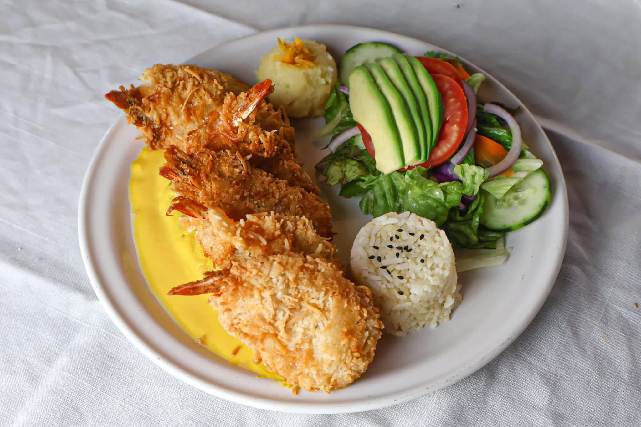 Platillo de mariscos Tiburón de la Costa 14