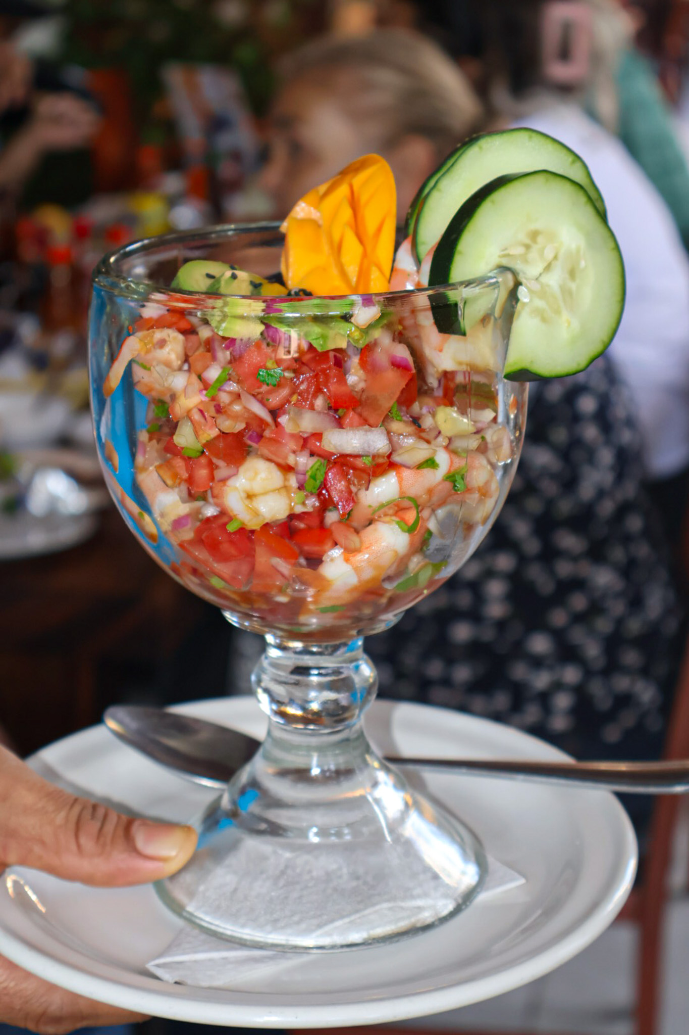 Platillo de mariscos Tiburón de la Costa 19