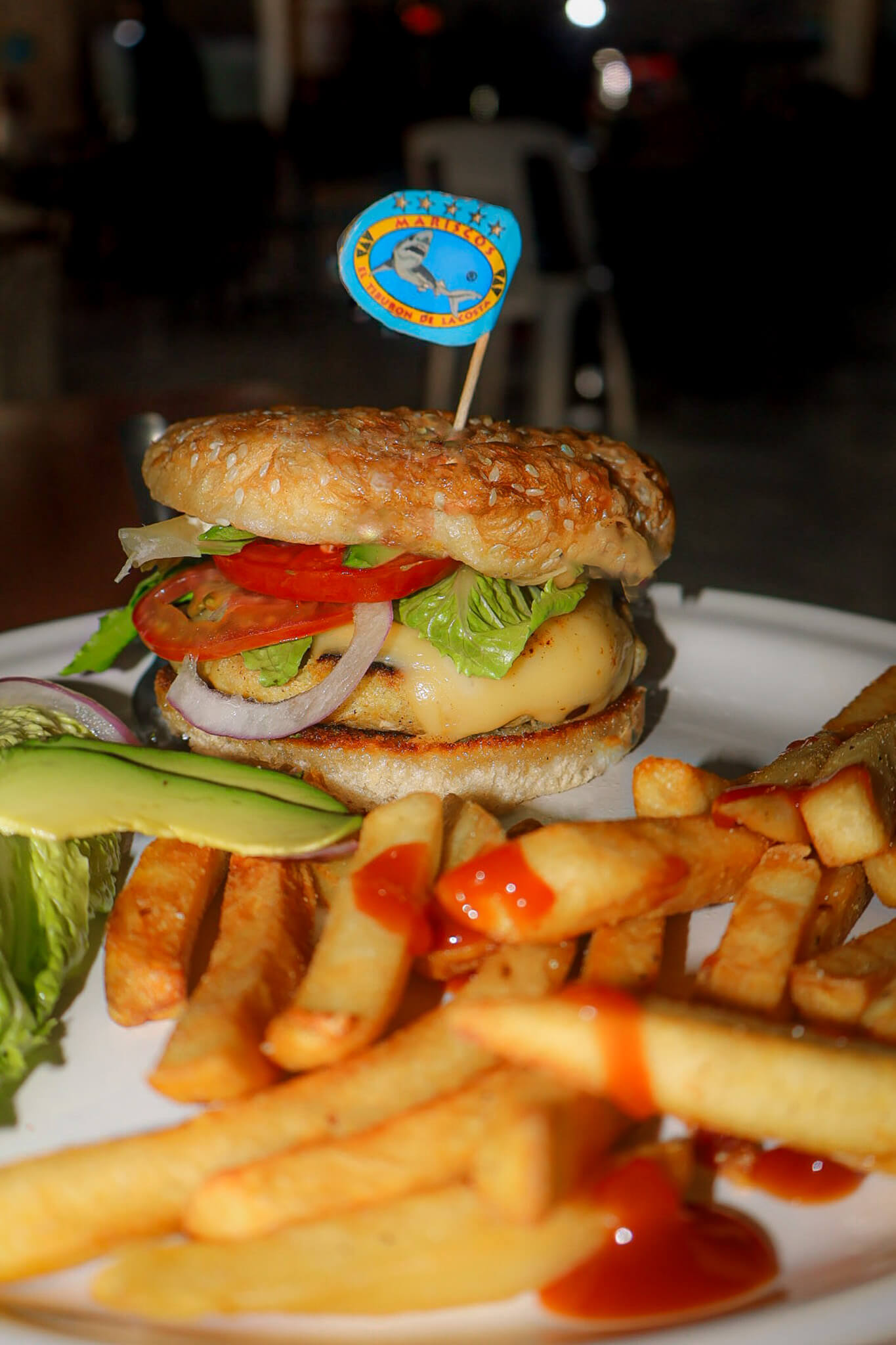 Platillo de mariscos Tiburón de la Costa 21
