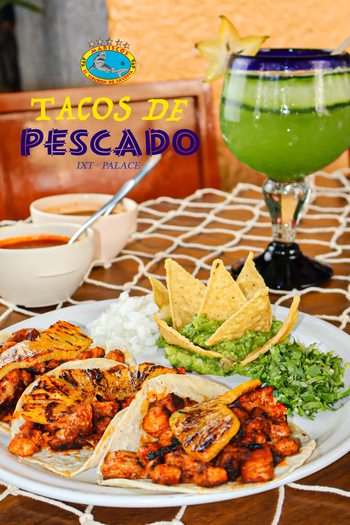 Platillo de mariscos Tiburón de la Costa 22