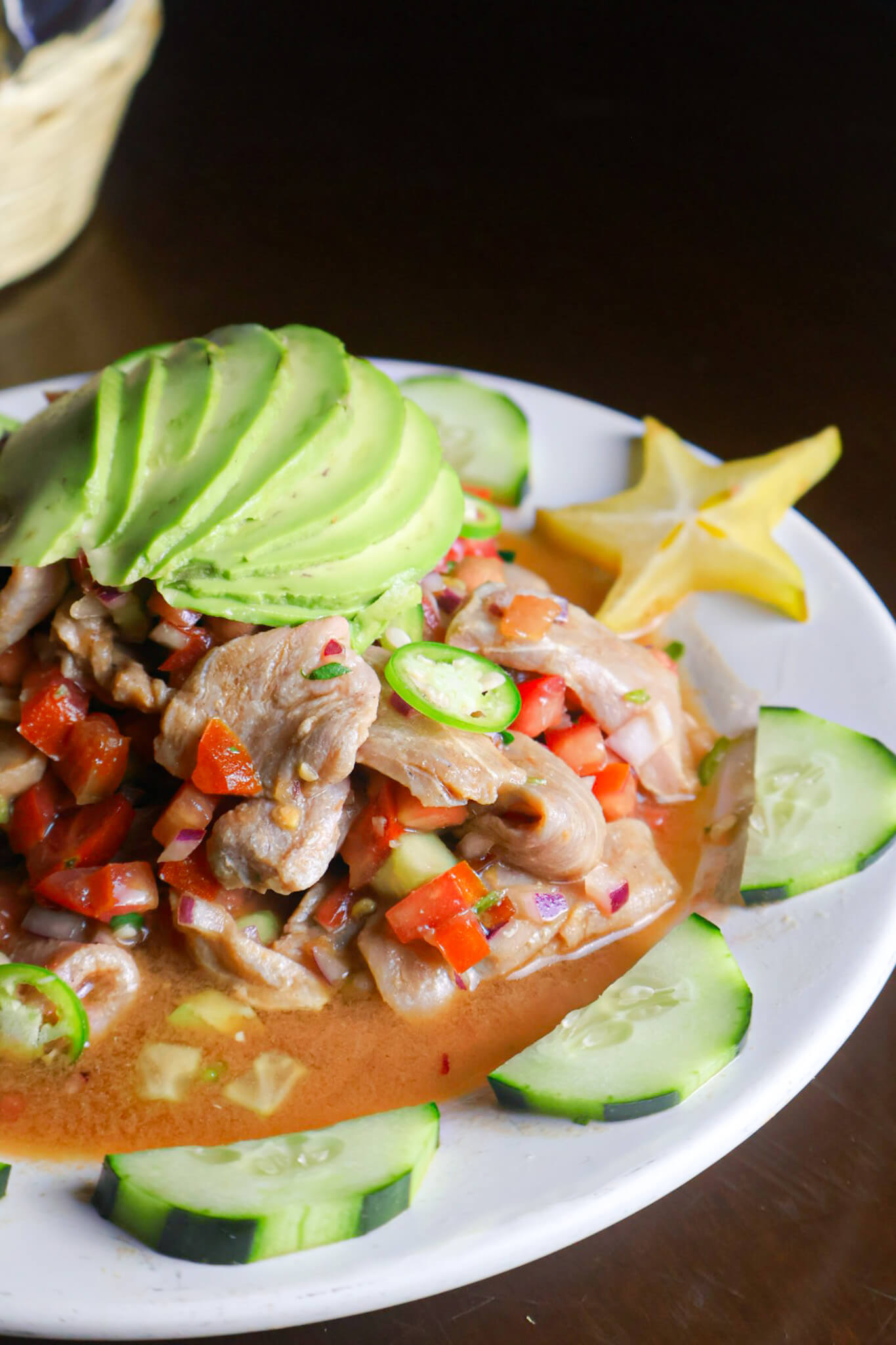 Platillo de mariscos Tiburón de la Costa 31
