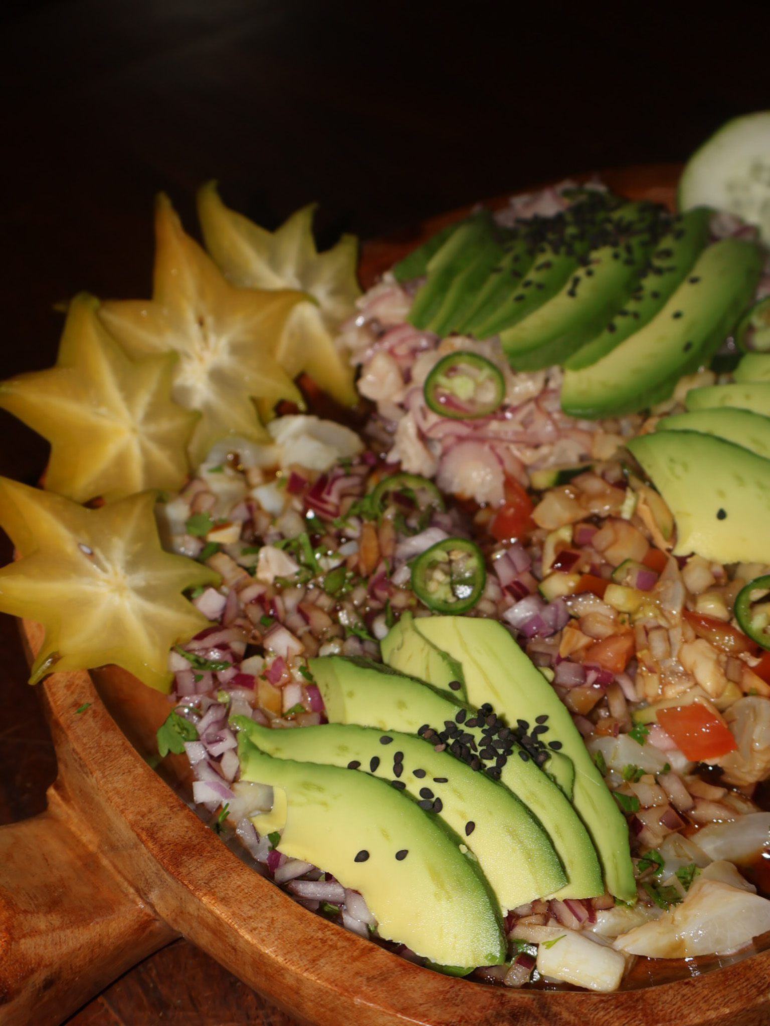 Platillo de mariscos Tiburón de la Costa 37