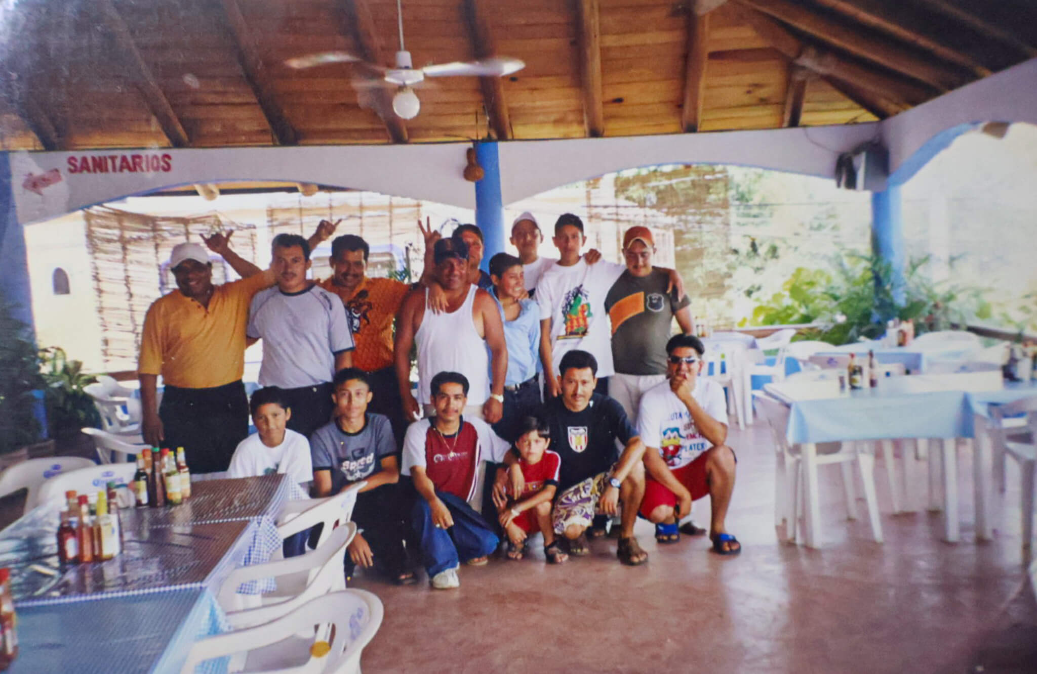 El equipo de Tiburón de la Costa en los inicios